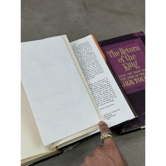 The Lord of The Rings 1965 Trilogy J.R.R. Tolkien Second Edition Revised Books - Picture 11 of 16